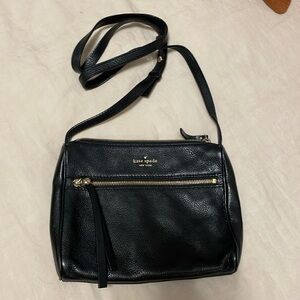 Kate Spade cross body bag, black